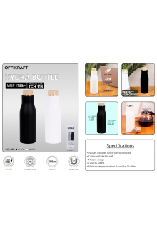 Offikraft Hydra bottle - White